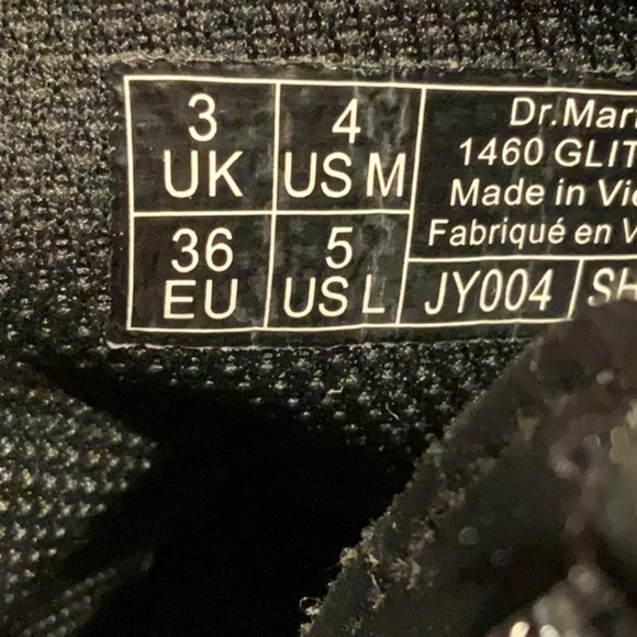 Dr. Martens | 1460 8-Eye Glitter Boot - Picture 10 of 10